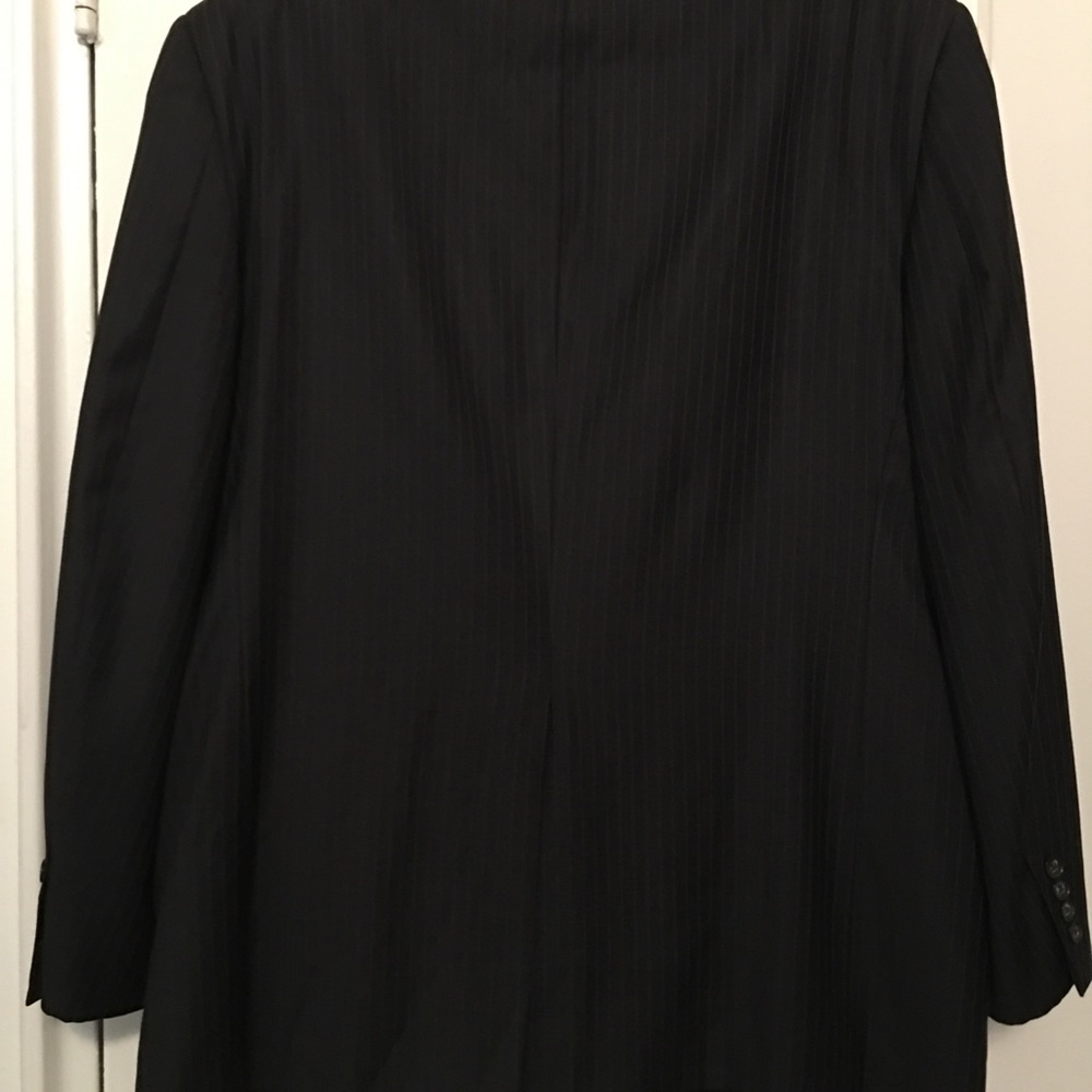Pin stripped two button wool jacket - Picture 3 of 7